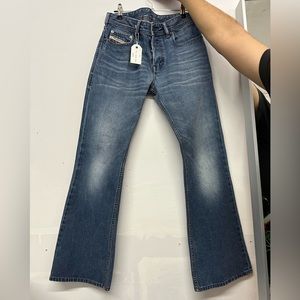 y2k diesel industry flared jeans